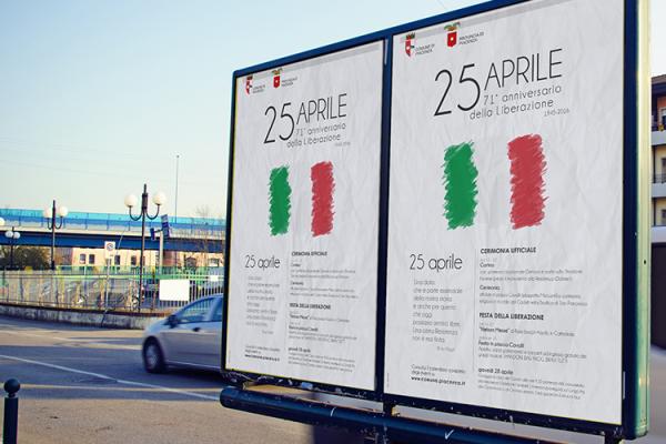 pubblicità comune Piacenza Festa Liberazione