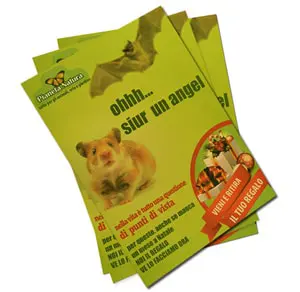 Materiali pubblicitari Pianeta Natura