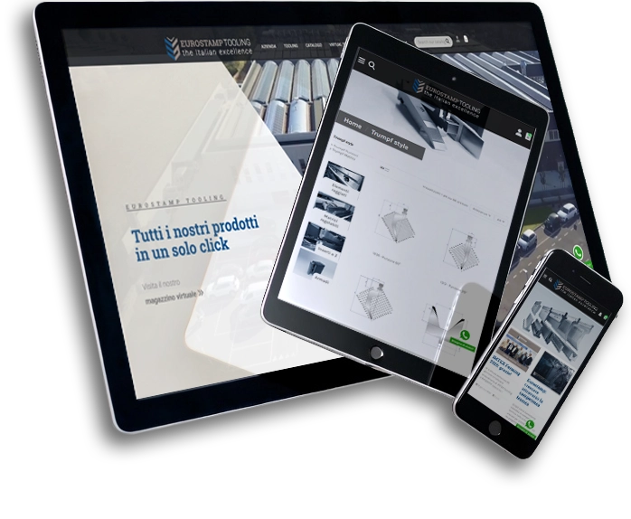 Sito e comunicazione digitale Eurostamp Tooling