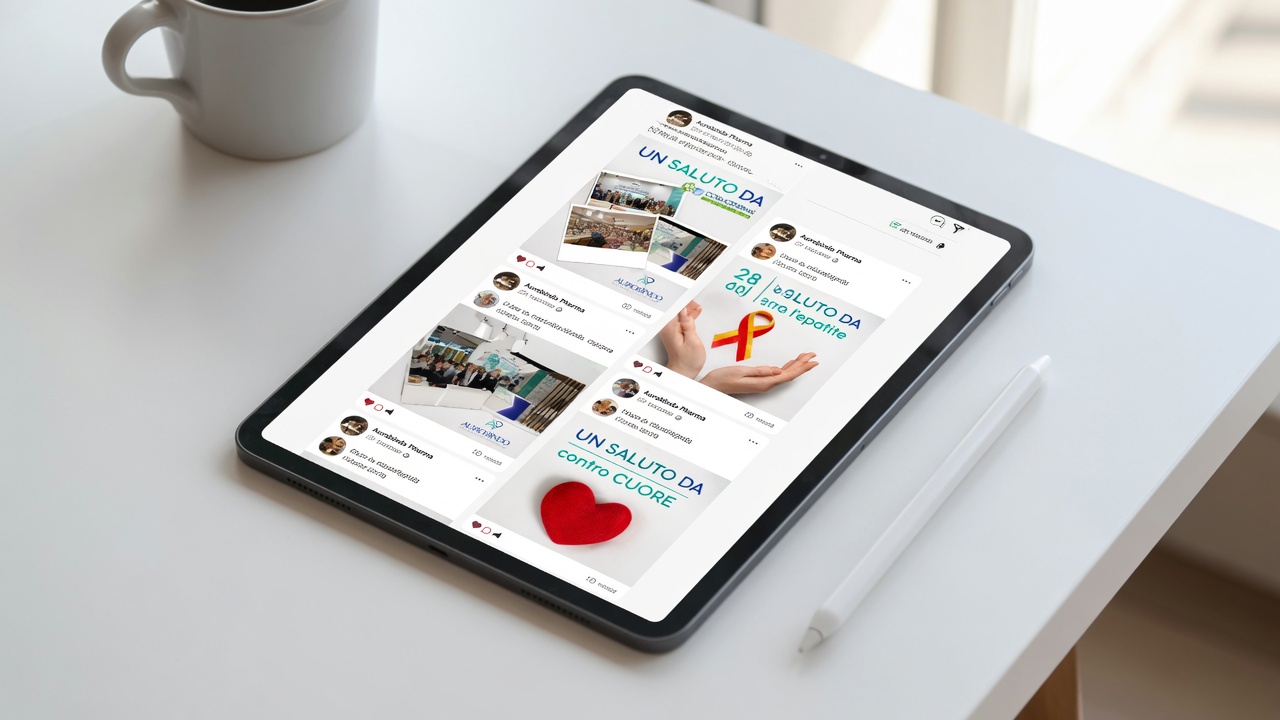 Social media Aurobindo Pharma Italia