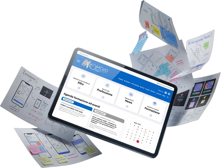 Homepage sito OMCeO Brescia