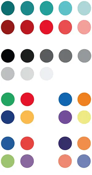 palette colori
